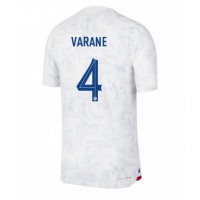 Maglie da calcio Francia Raphael Varane #4 Seconda Maglia Mondiali 2022 Manica Corta
